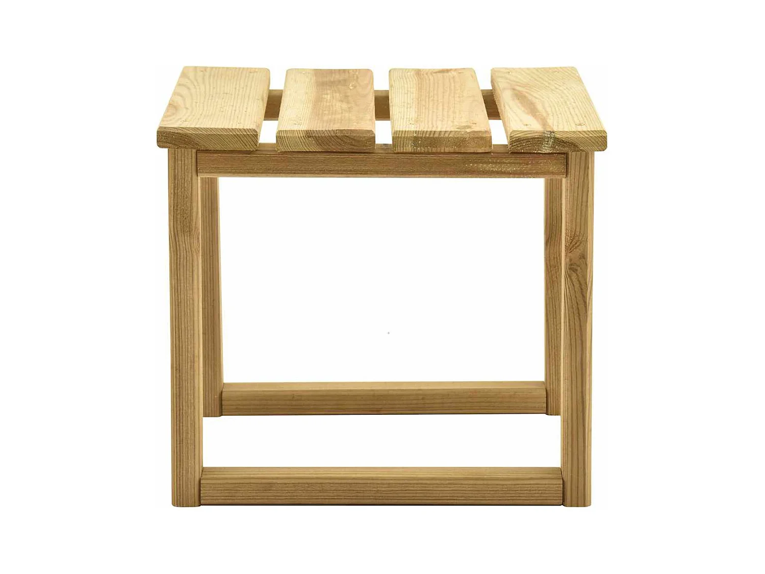 Garten-Sonnenliege mit Tisch Kiefernholz Imprägniert