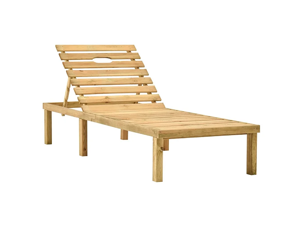 Sonnenliege Kiefernholz Imprägniert