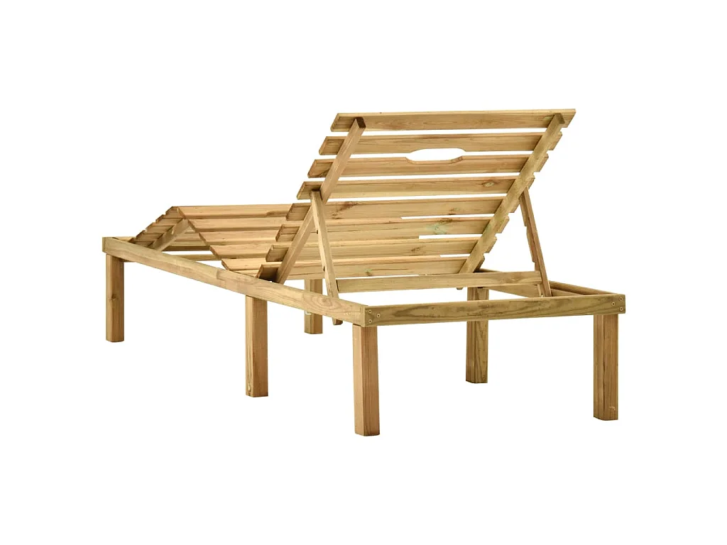 Sonnenliege Kiefernholz Imprägniert