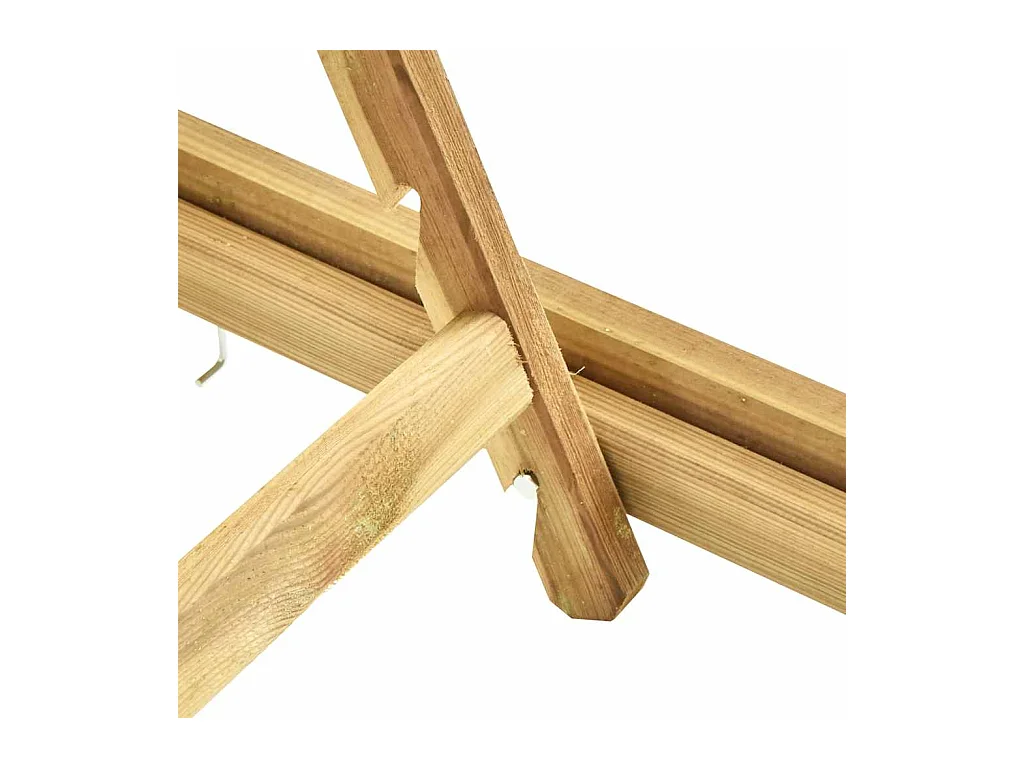 Ligbed geïmpregneerd grenenhout