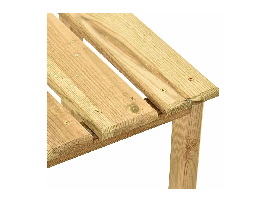 Ligbed geïmpregneerd grenenhout