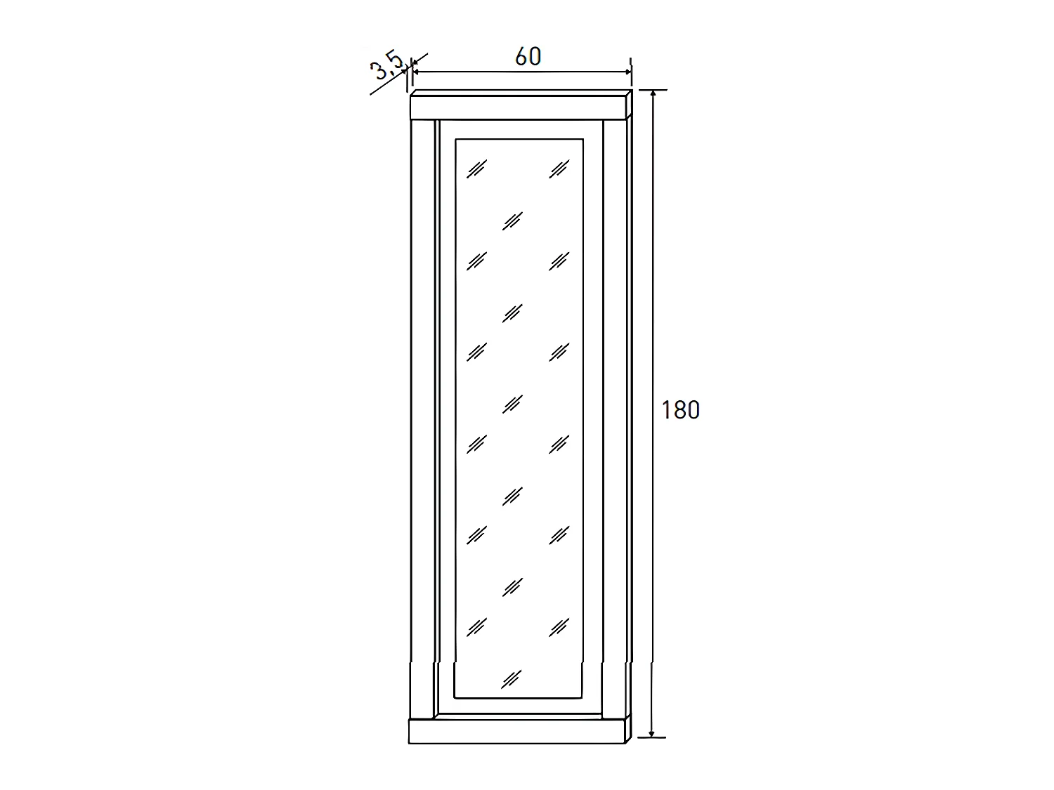 Ensemble chambre à coucher, tête de lit, 2 tables chevets + chiffonnier + miroir mural coloris chêne cambrian, graphite