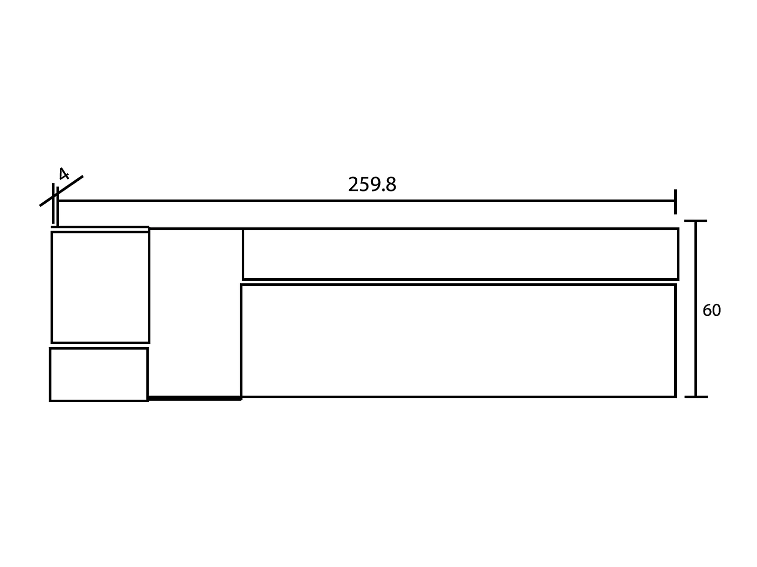 Ensemble chambre à coucher, tête de lit avec LED + 2 tables chevets + chiffonier + miroir mural long coloris blanc/graphite