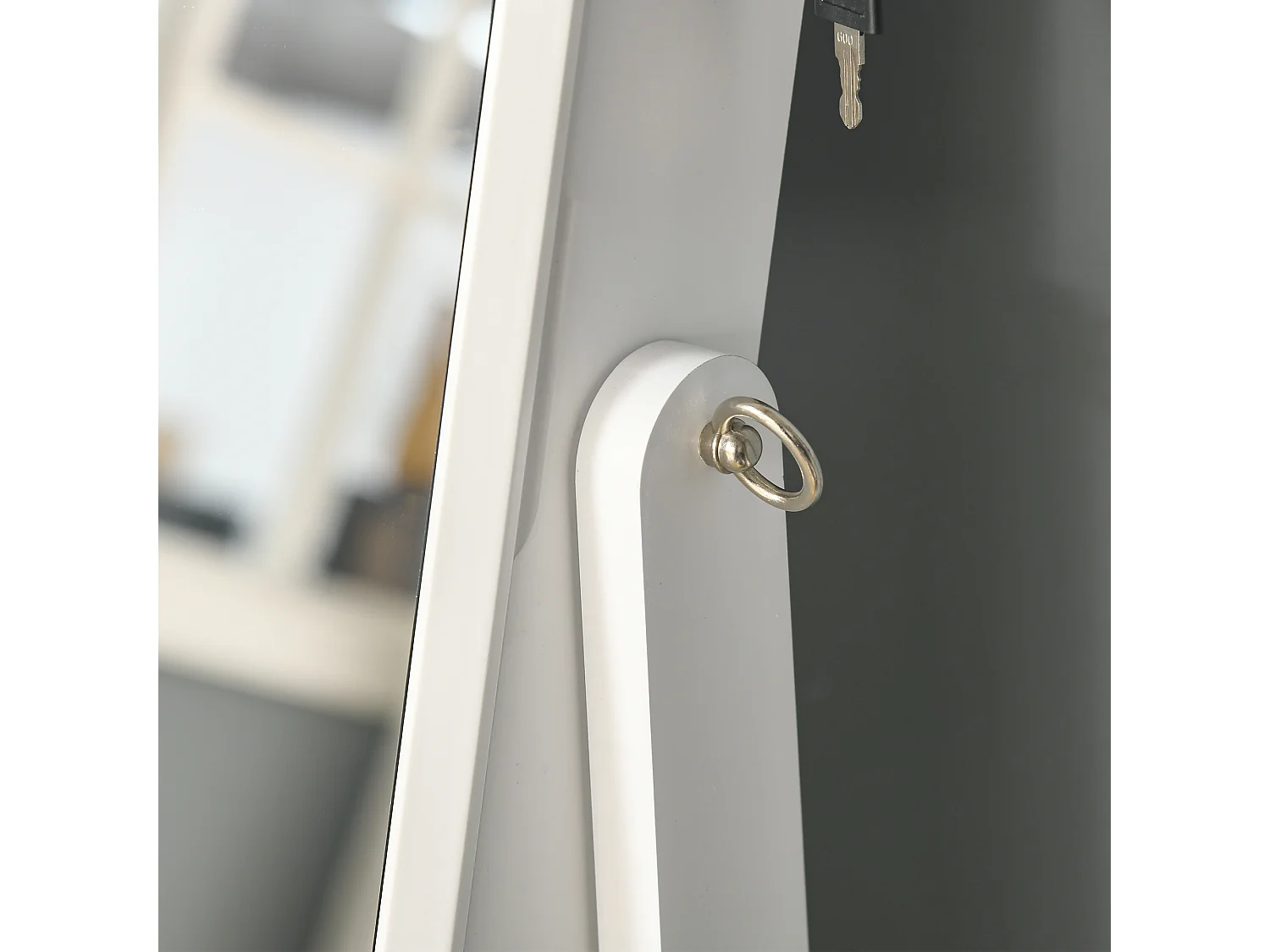 Espejo joyero blanco 46x36.5x151.5 cm HOMCOM