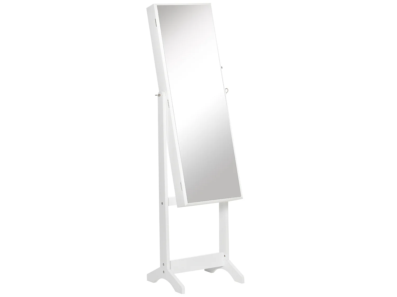 Espejo joyero blanco 46x36.5x151.5 cm HOMCOM