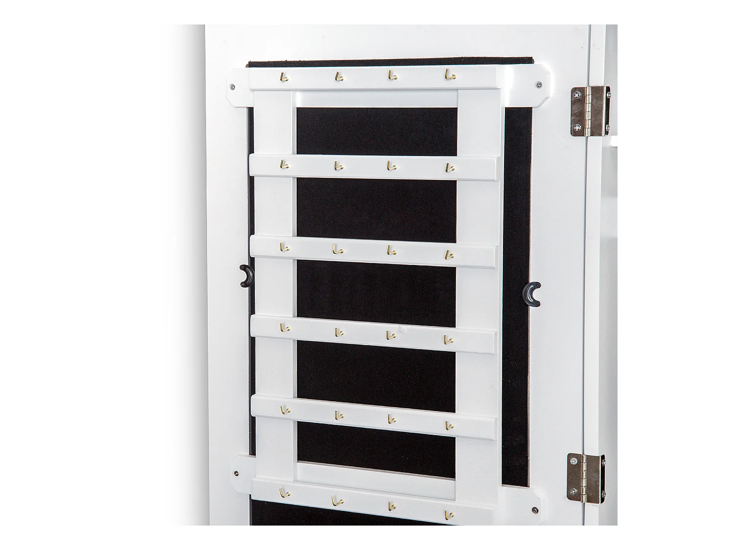 Espejo joyero blanco 37x9.5x112 cm HOMCOM