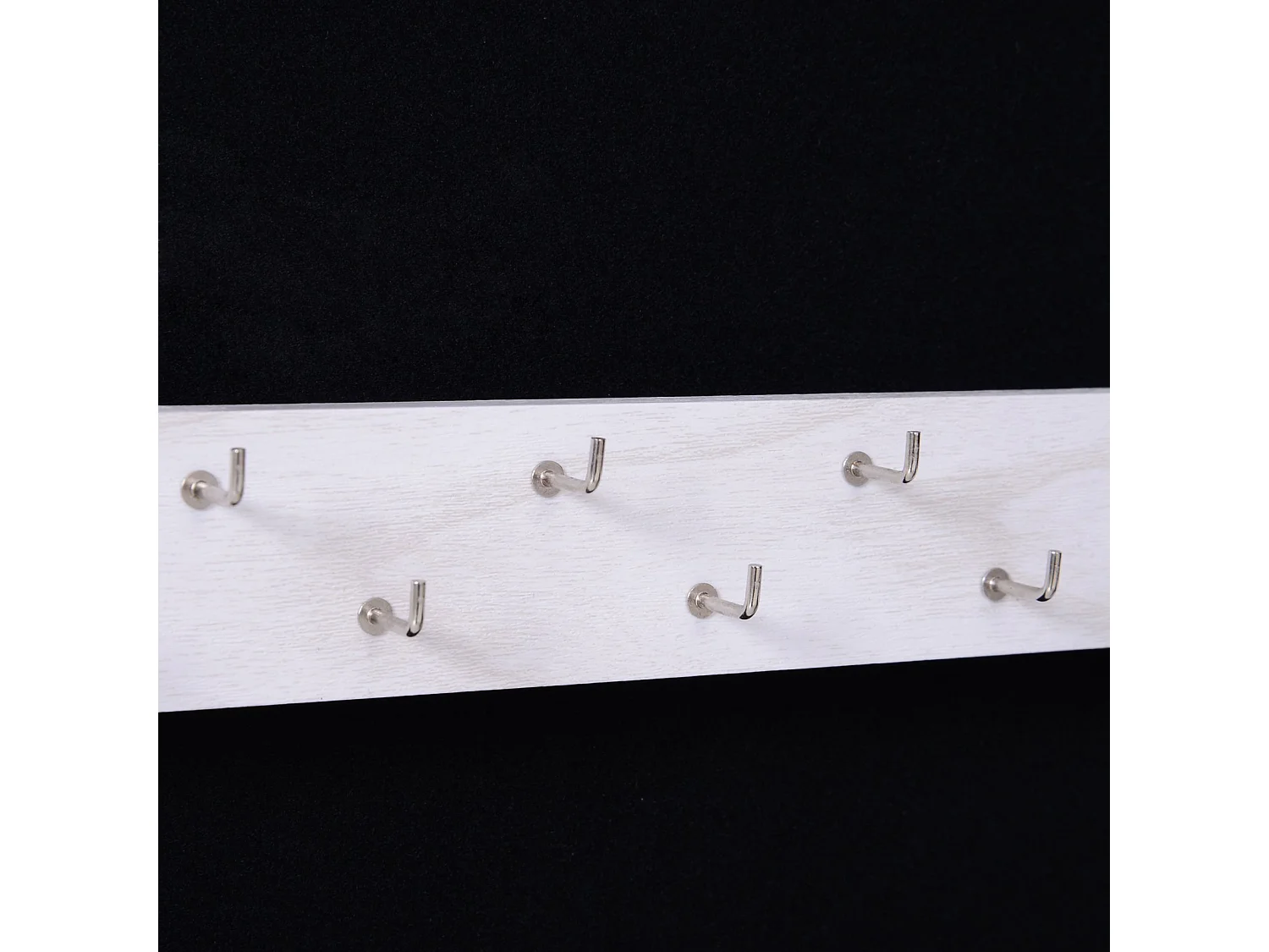 Espejo joyero colgante gray wood grain 37x120x10cm HOMCOM