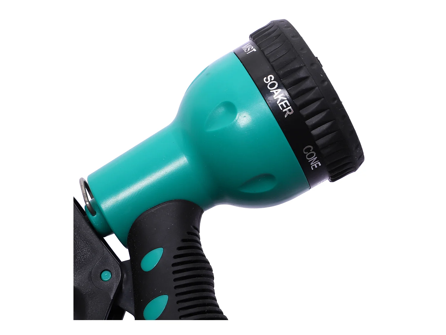 Carrete para manguera negro y verde 28x14x34 cm DURHAND