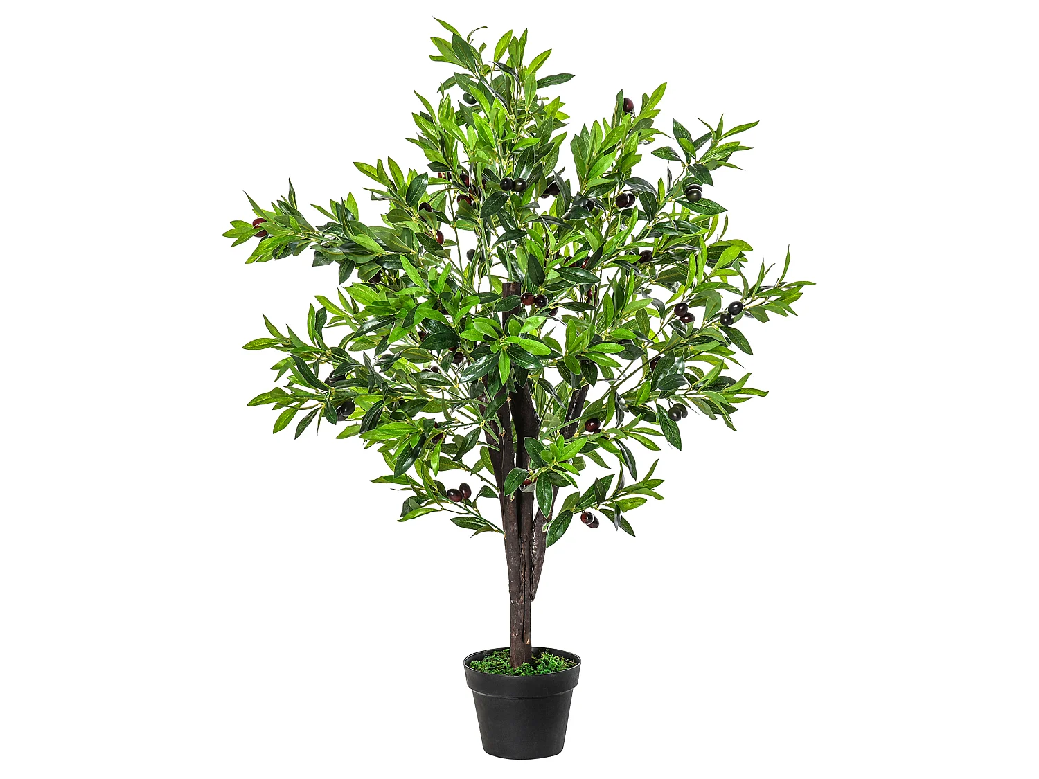 Planta artificial verde 18x18x120 cm Outsunny