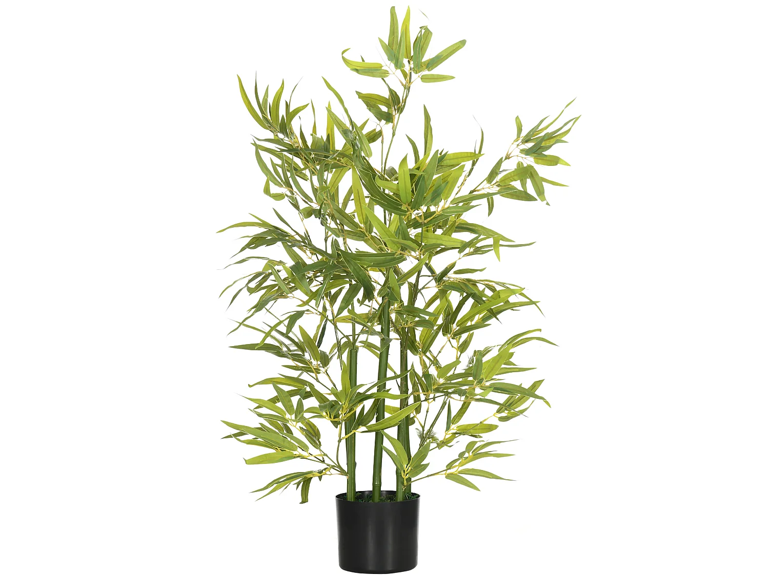 Planta artificial verde 15x15x90 cm HOMCOM