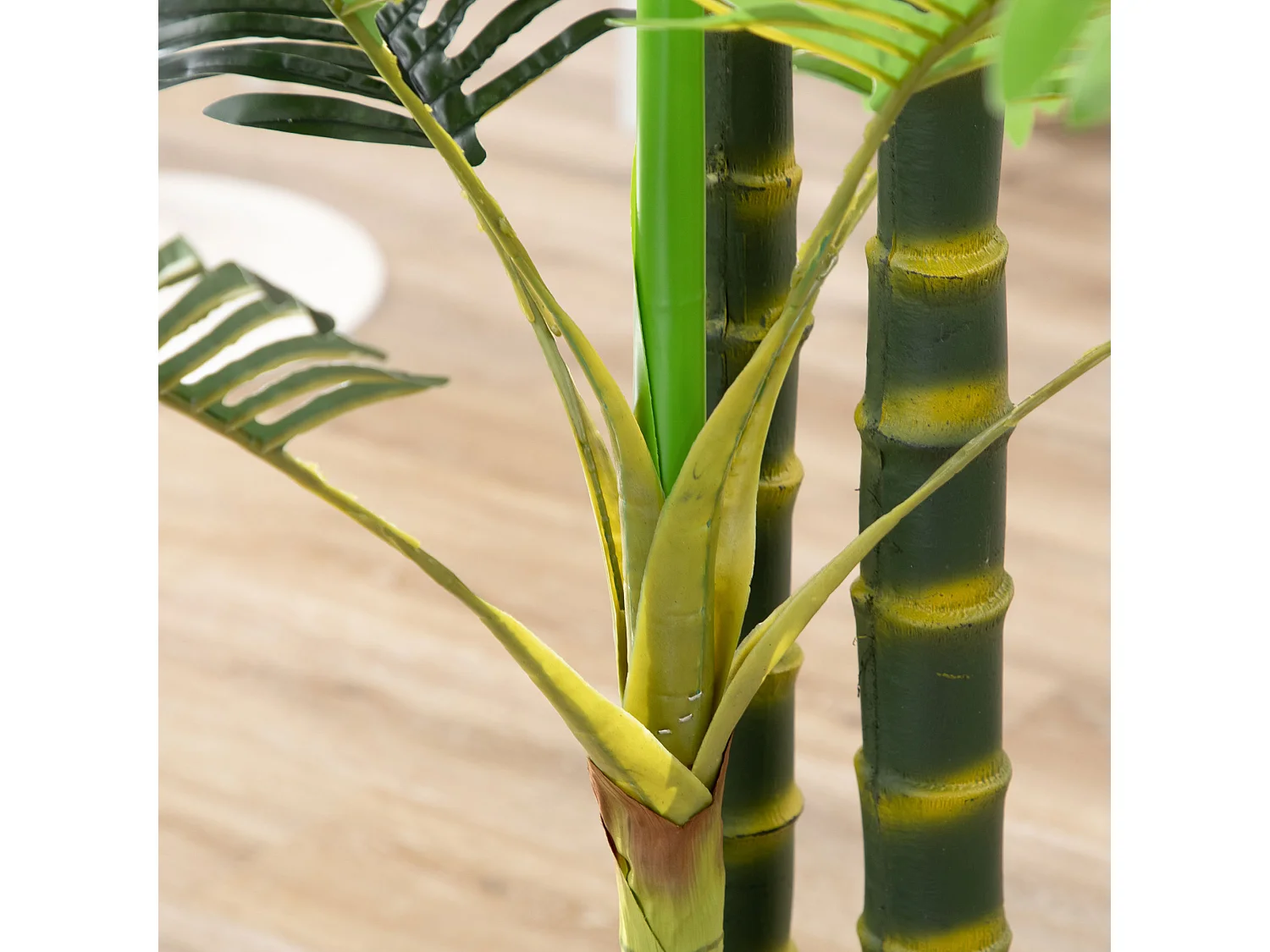 Planta artificial verde 19.5x19.5x190 cm HOMCOM