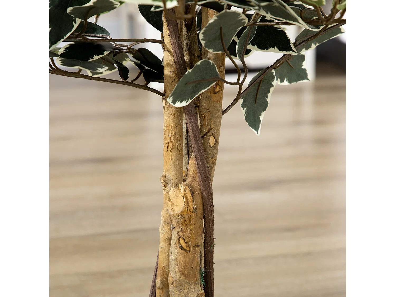 Planta artificial verde 15x15x130 cm HOMCOM