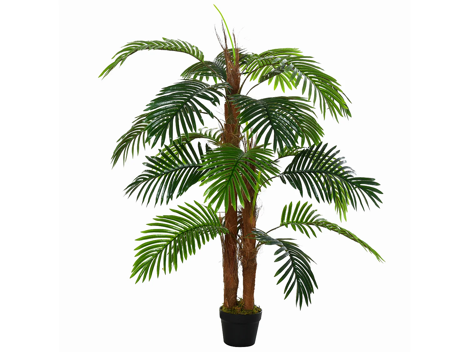 Planta artificial verde 16x16x120 cm Outsunny