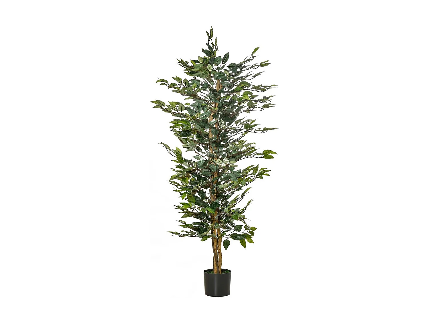 Planta artificial verde 17x17x150 cm HOMCOM