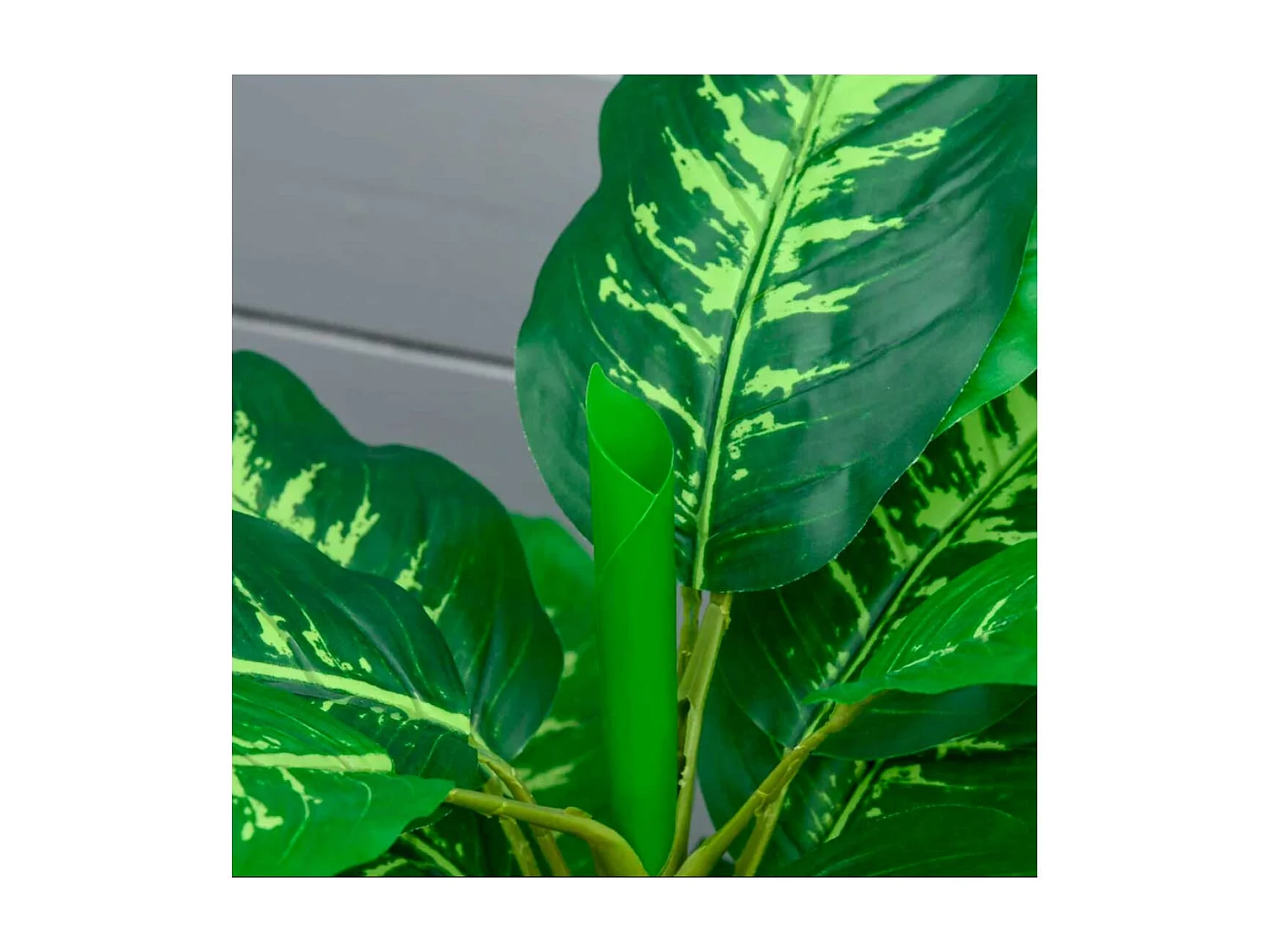 Planta artificial verde 17x17x95 cm HOMCOM