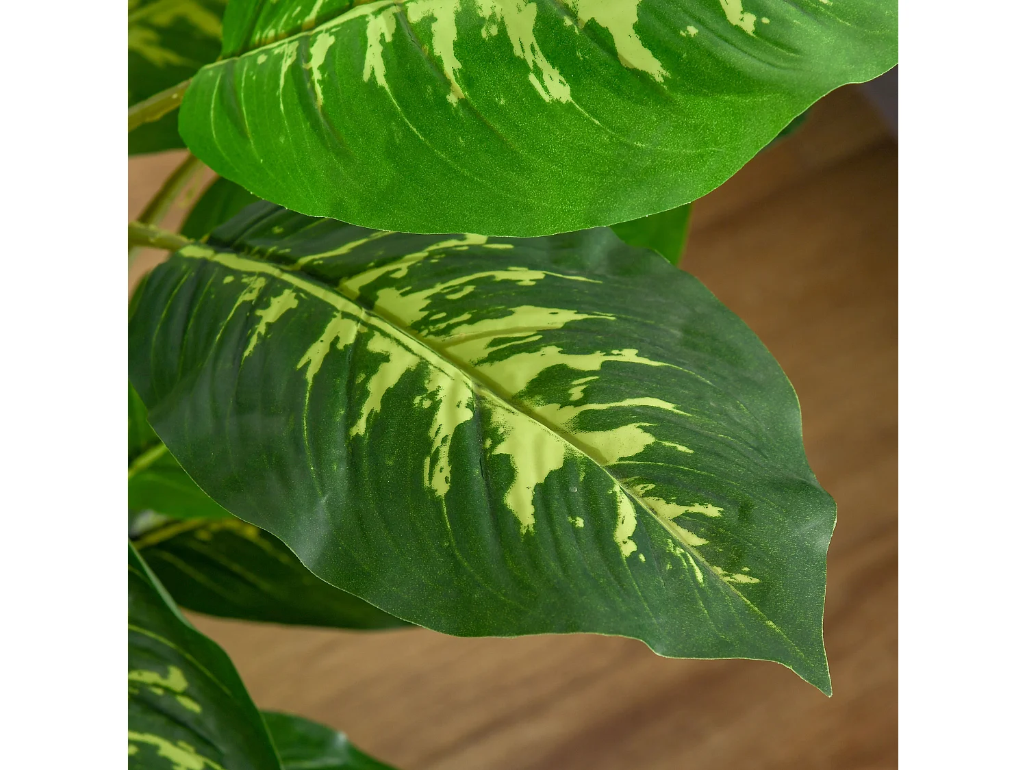 Planta artificial verde 17x17x95 cm HOMCOM