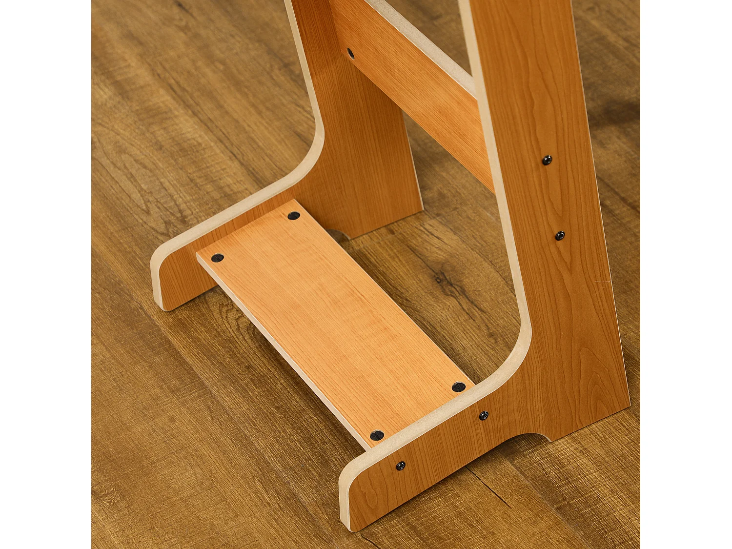 Futbolín de mesa madera natural 69x37x70 cm HOMCOM