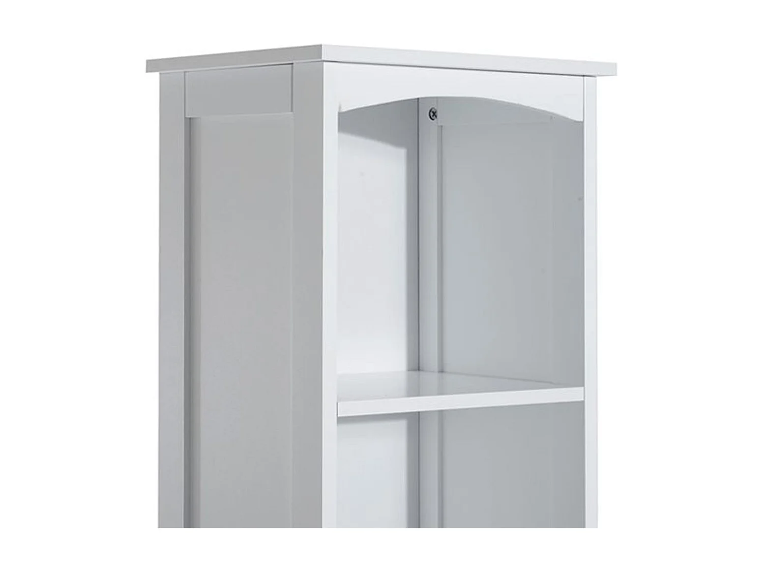 Armario de baño blanco 34x24x170cm HOMCOM