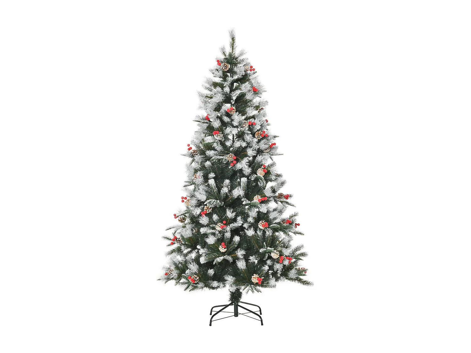 Árbol de navidad verde 109x109x180 cm HOMCOM