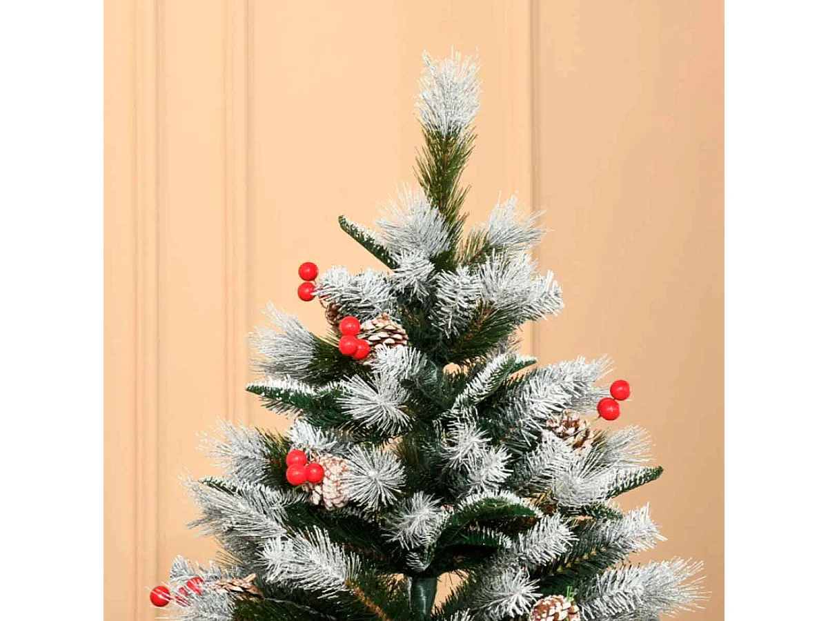 Árbol de navidad verde 109x109x180 cm HOMCOM