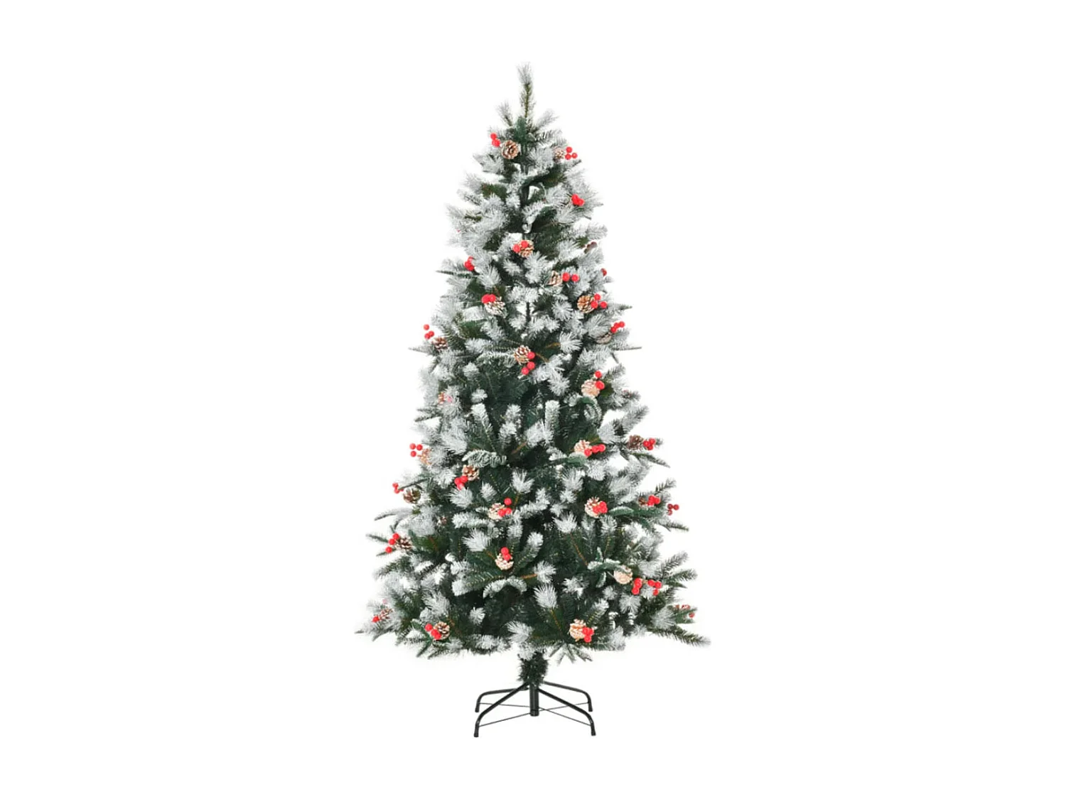 Árbol de navidad verde 109x109x180 cm HOMCOM