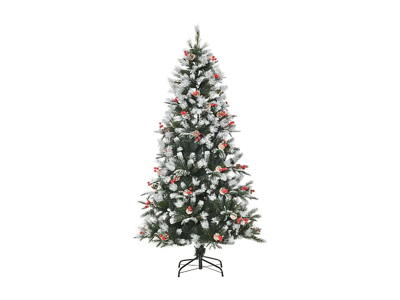 Árbol de navidad verde 109x109x180 cm HOMCOM