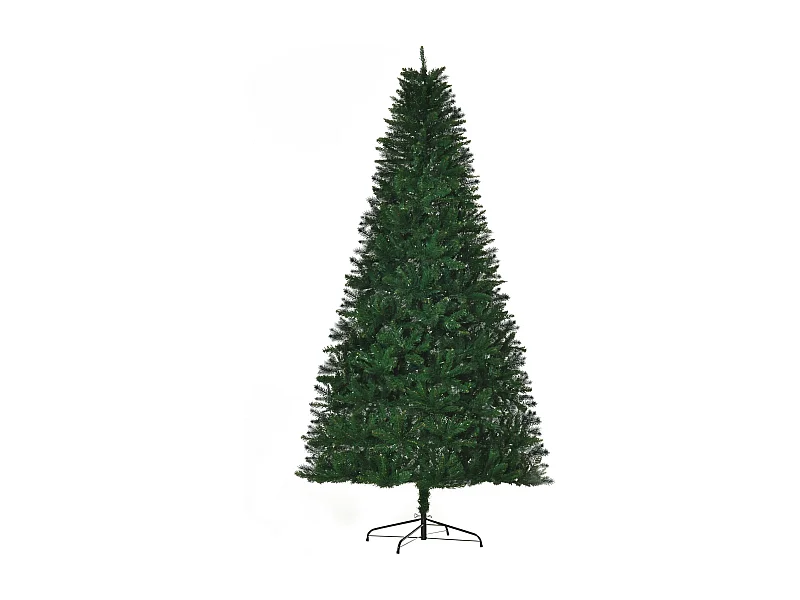 Árbol de navidad verde 120x120x240 cm HOMCOM