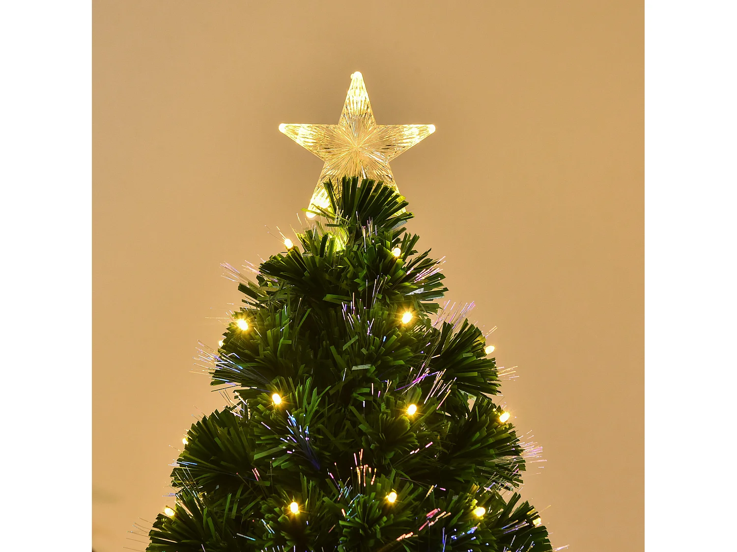 Árbol de navidad verde 82x82x180 cm HOMCOM