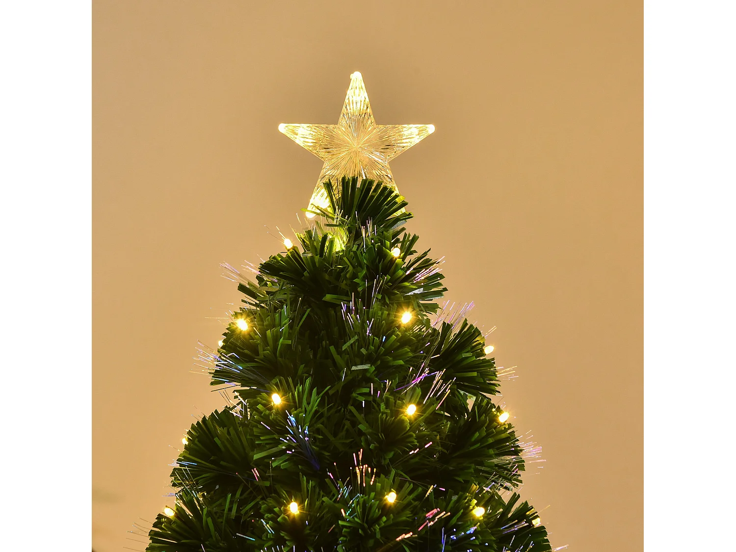 Árbol de navidad verde 82x82x180 cm HOMCOM