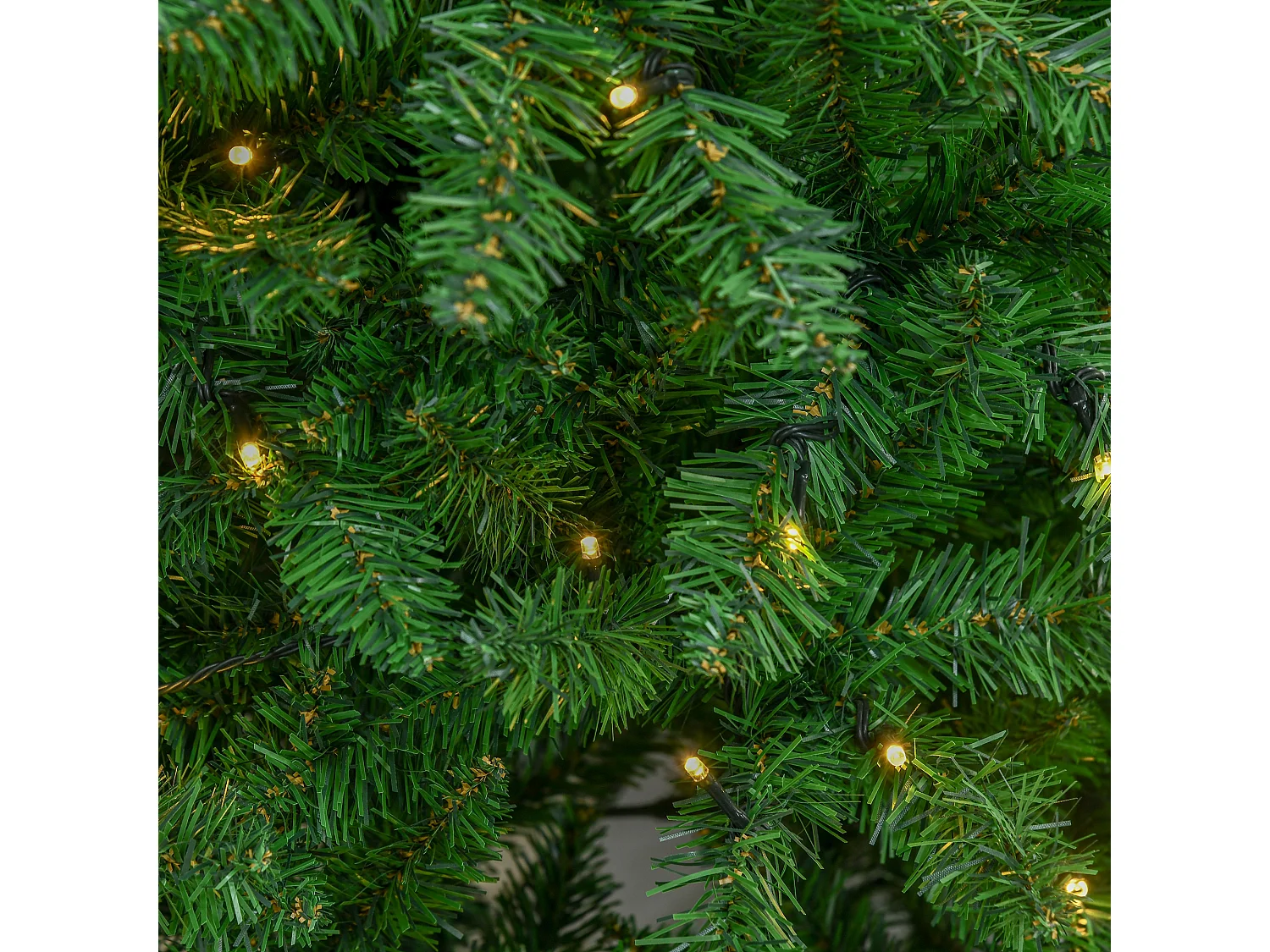 Árbol de navidad verde 94x94x180 cm HOMCOM