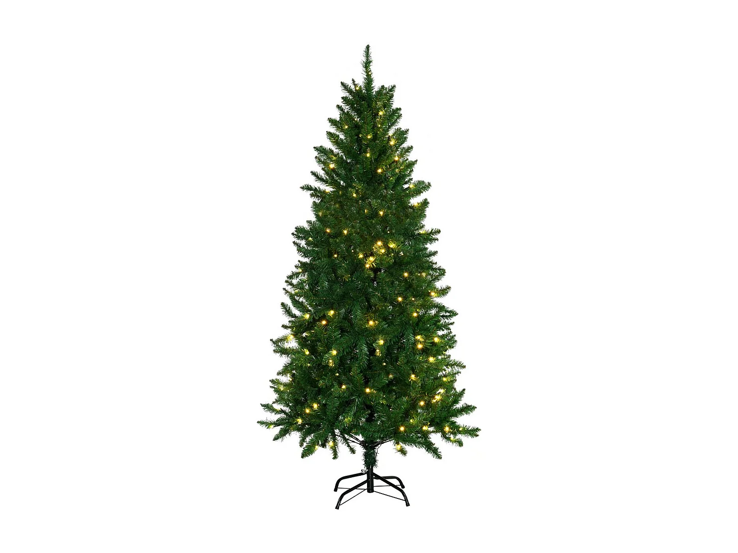 Árbol de navidad verde 94x94x180 cm HOMCOM