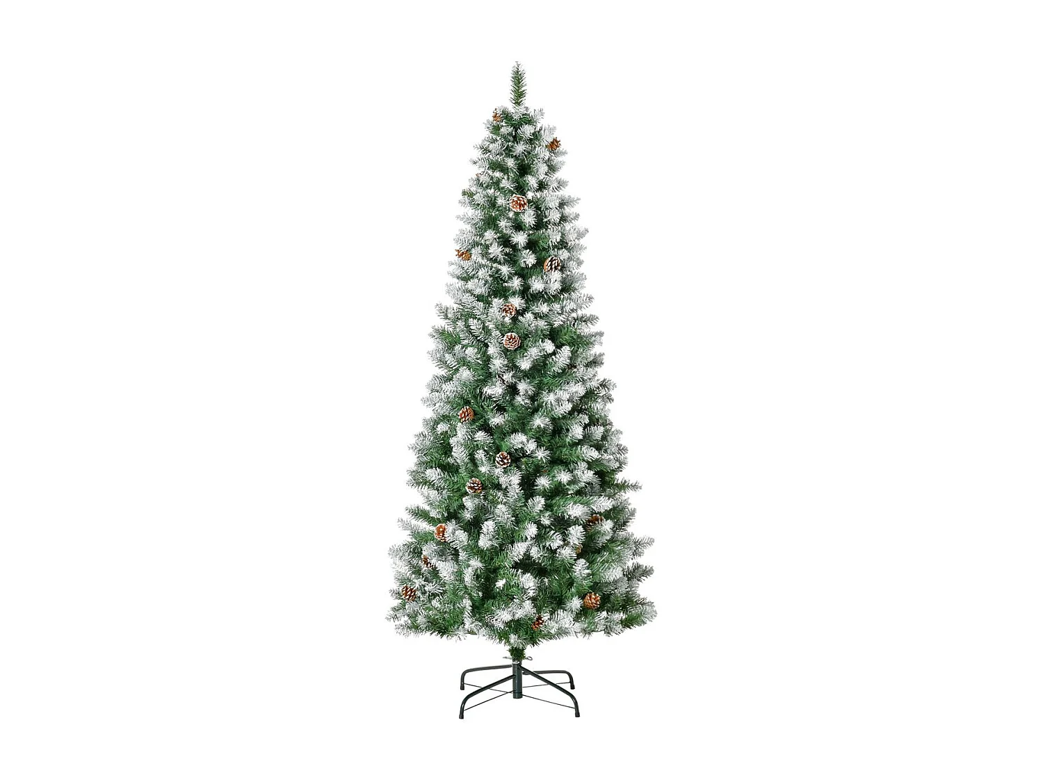 Árbol de navidad verde 75x75x180 cm HOMCOM