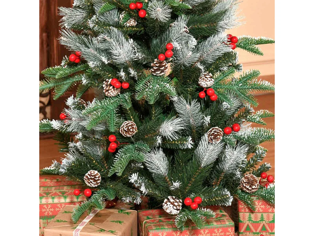 Árbol de navidad verde 60x60x120 cm HOMCOM