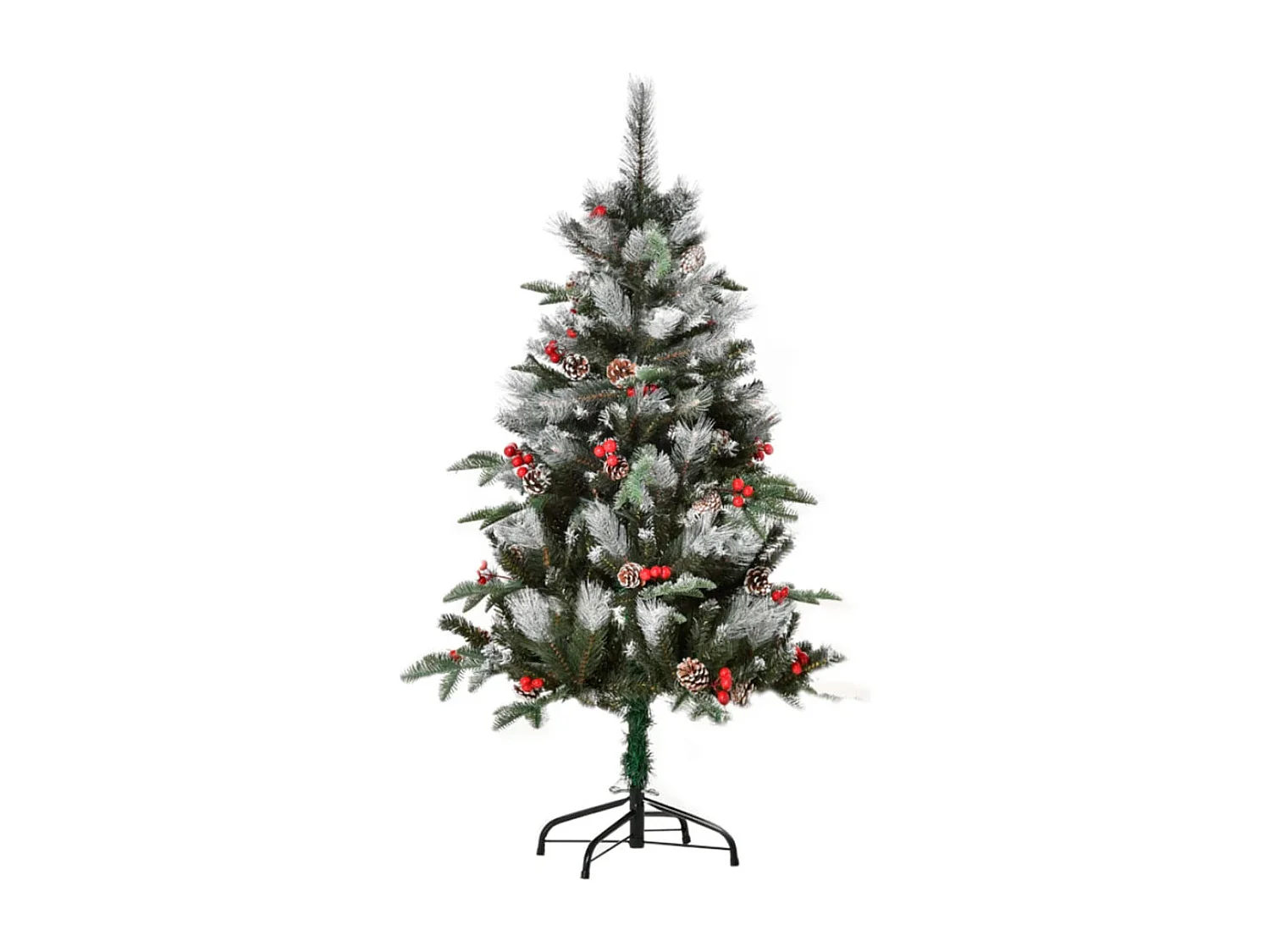 Árbol de navidad verde 60x60x120 cm HOMCOM