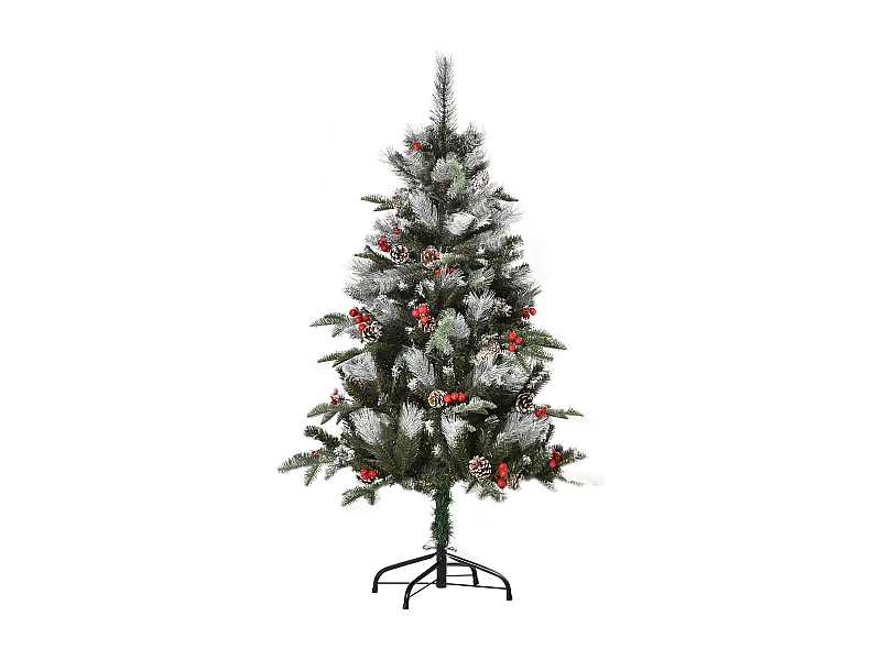 Árbol de navidad verde 60x60x120 cm HOMCOM