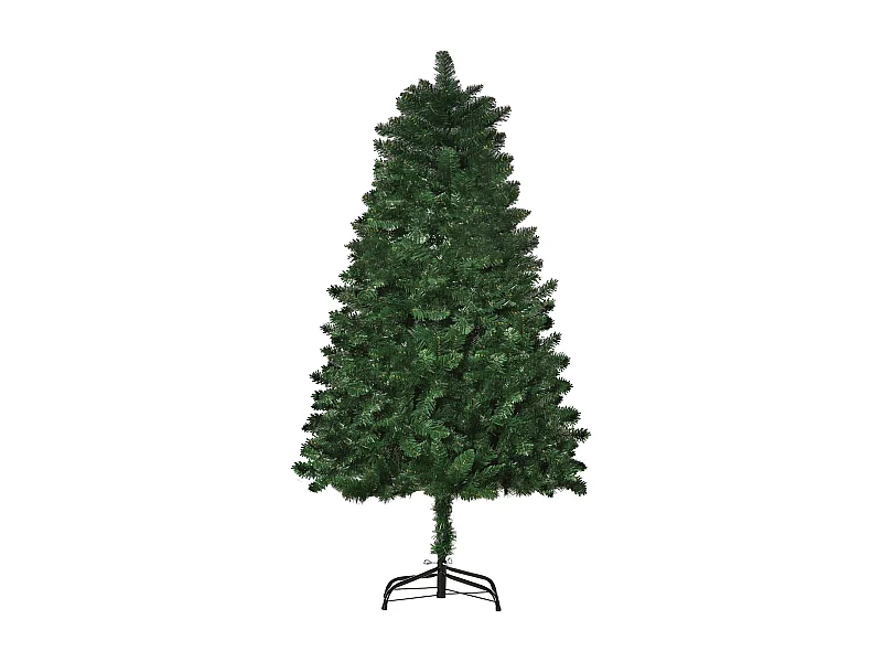 Árbol de navidad verde 75x75x150 cm HOMCOM