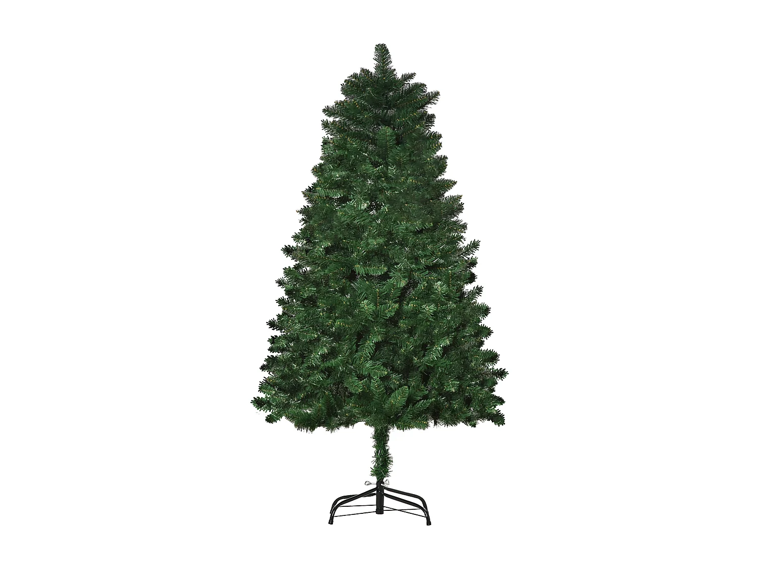 Árbol de navidad verde 75x75x150 cm HOMCOM