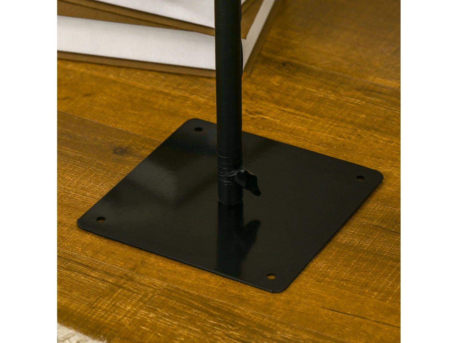 Árbol con luces negro 17x17x150 cm HOMCOM