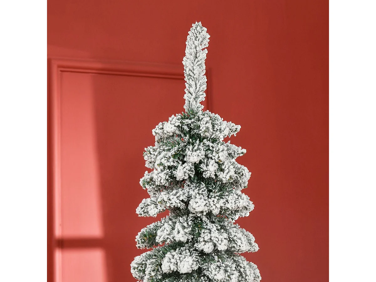 Árbol de navidad verde 54x54x210 cm HOMCOM