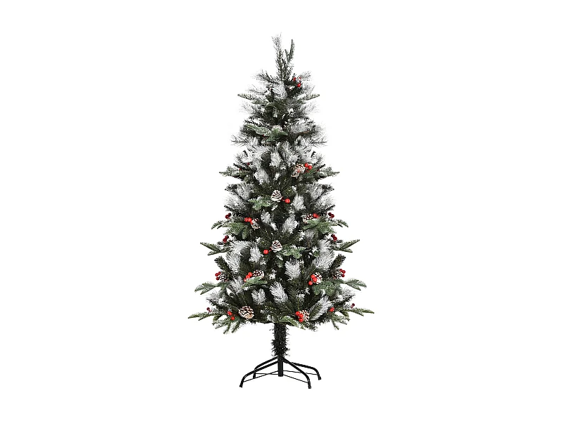 Árbol de navidad verde 75x75x150 cm HOMCOM