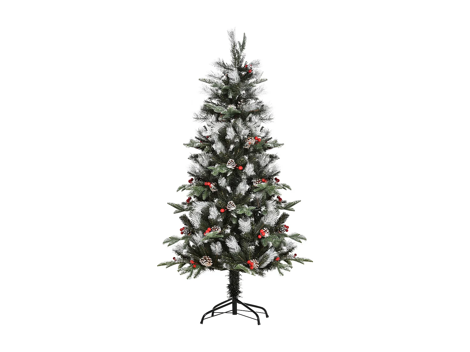 Árbol de navidad verde 75x75x150 cm HOMCOM