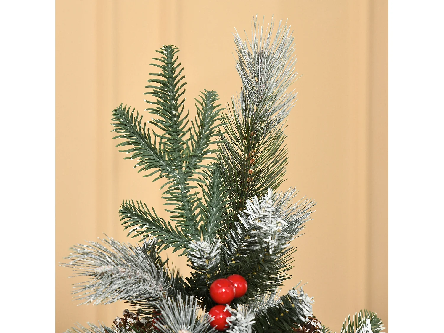 Árbol de navidad verde 75x75x150 cm HOMCOM