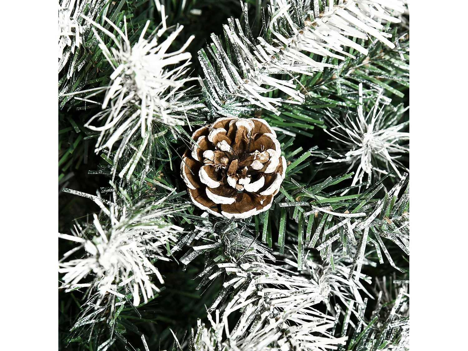 Árbol de navidad verde 103x103x180 cm HOMCOM