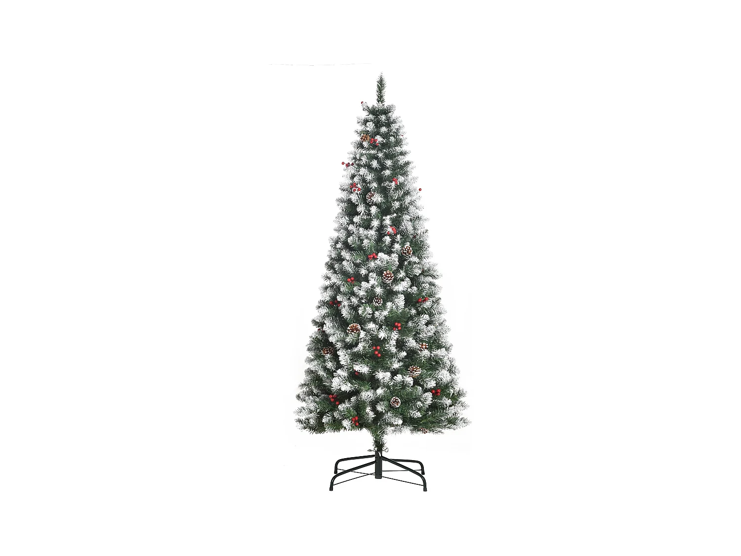 Árbol de navidad verde 65x65x180 cm HOMCOM