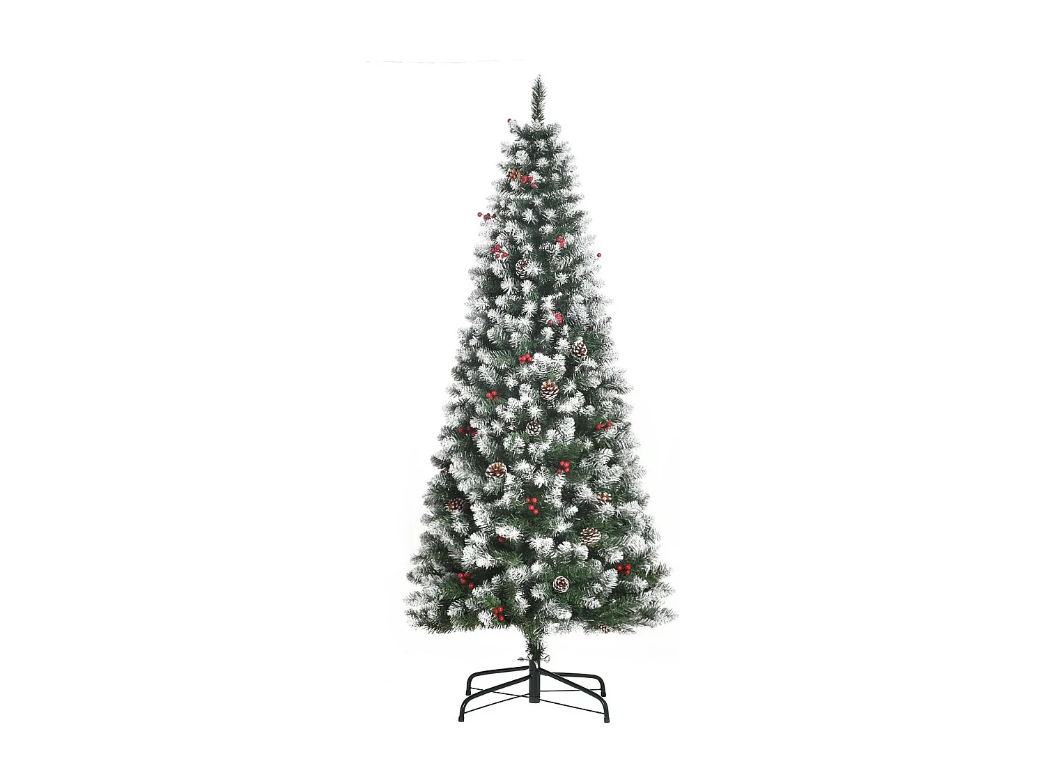 Árbol de navidad verde 65x65x180 cm HOMCOM
