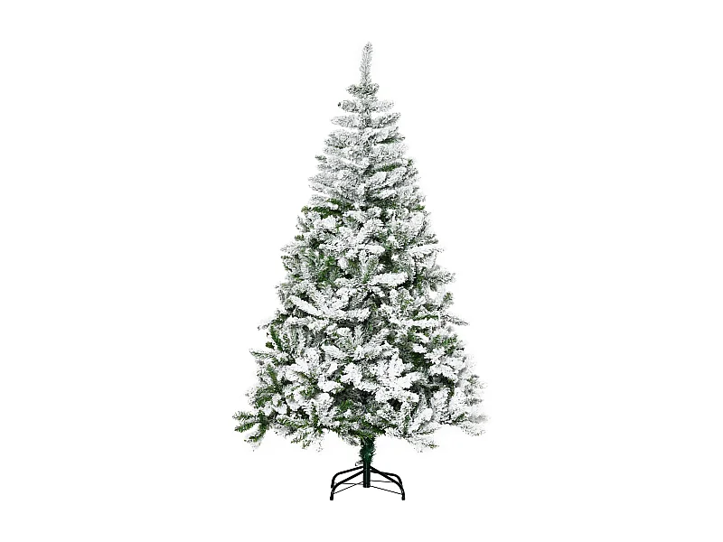 Árbol de navidad verde 105x105x180 cm HOMCOM