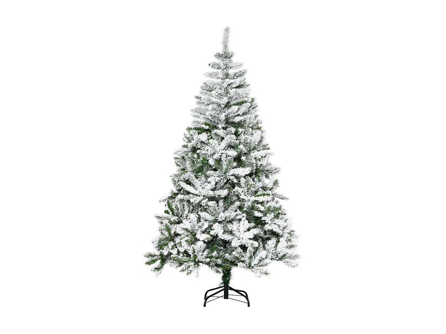 Árbol de navidad verde 105x105x180 cm HOMCOM