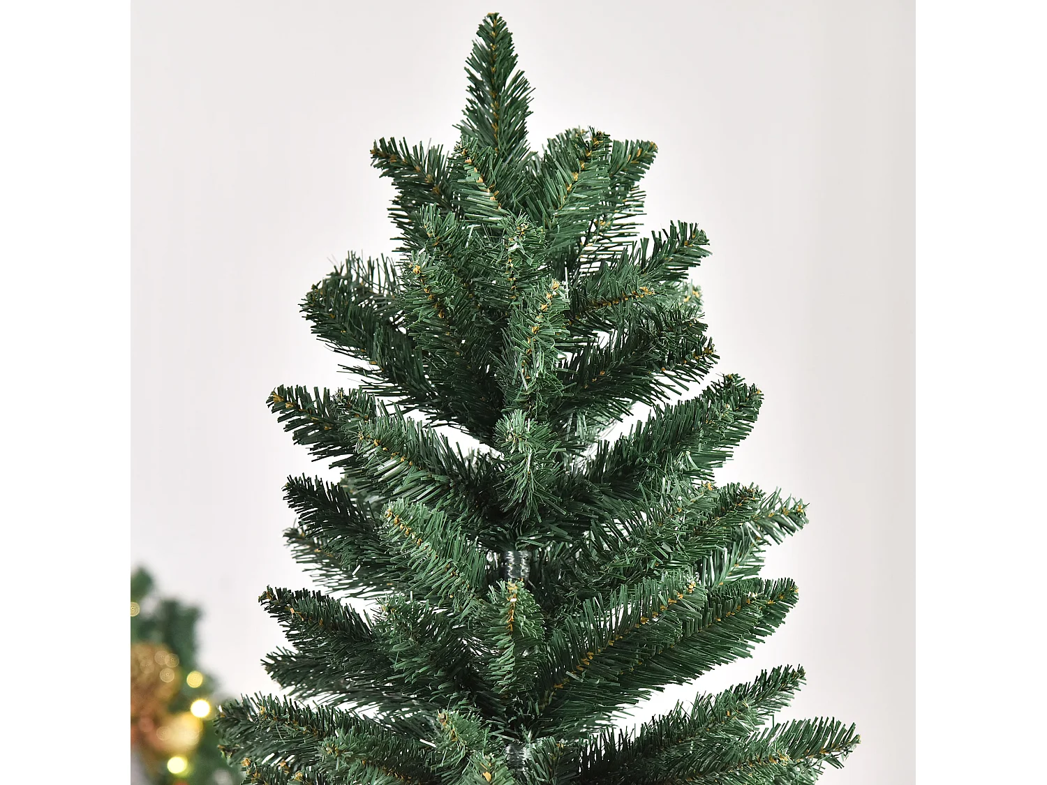 Árbol de navidad verde 105x105x210 cm HOMCOM