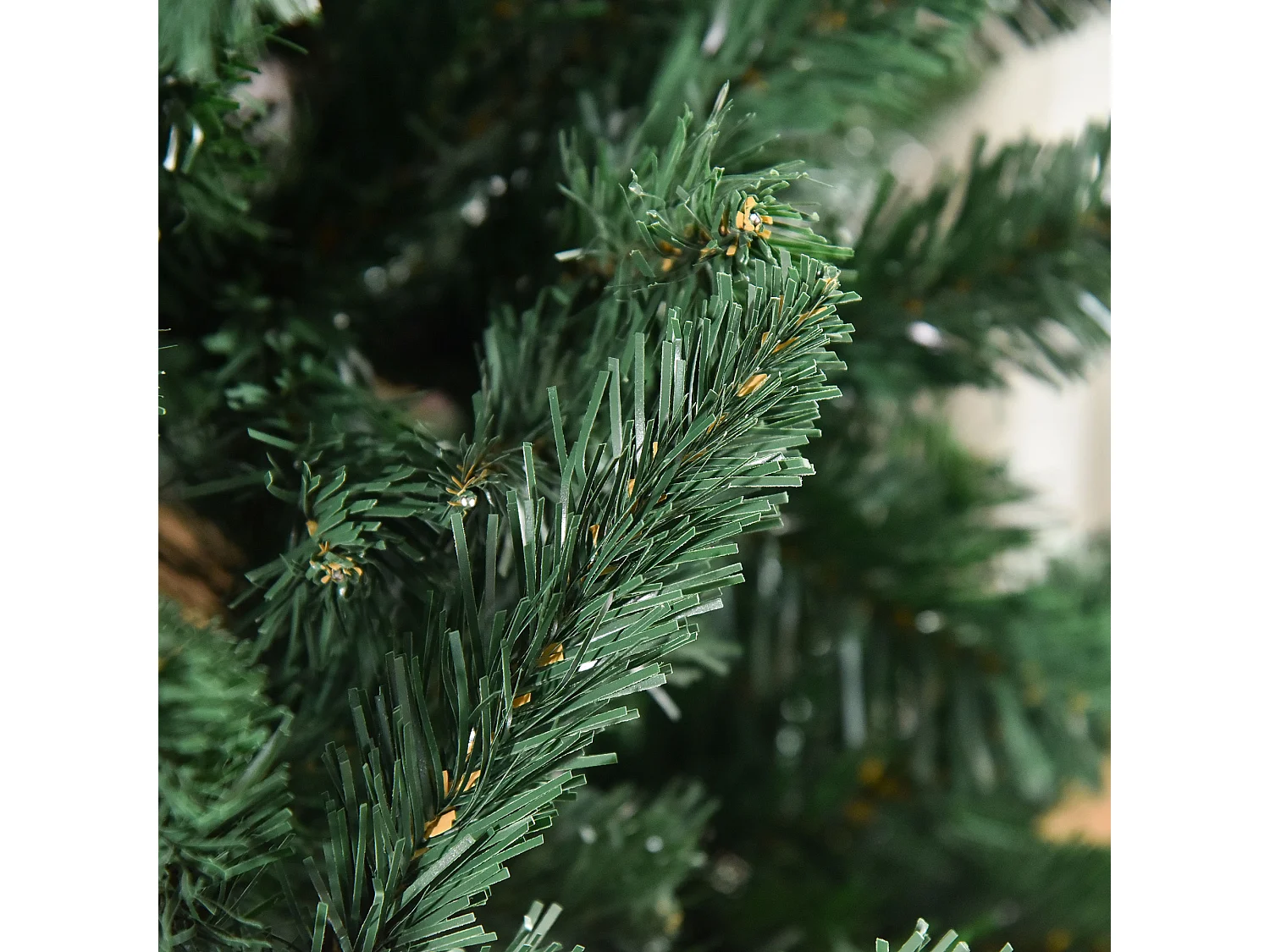 Árbol de navidad verde 105x105x210 cm HOMCOM