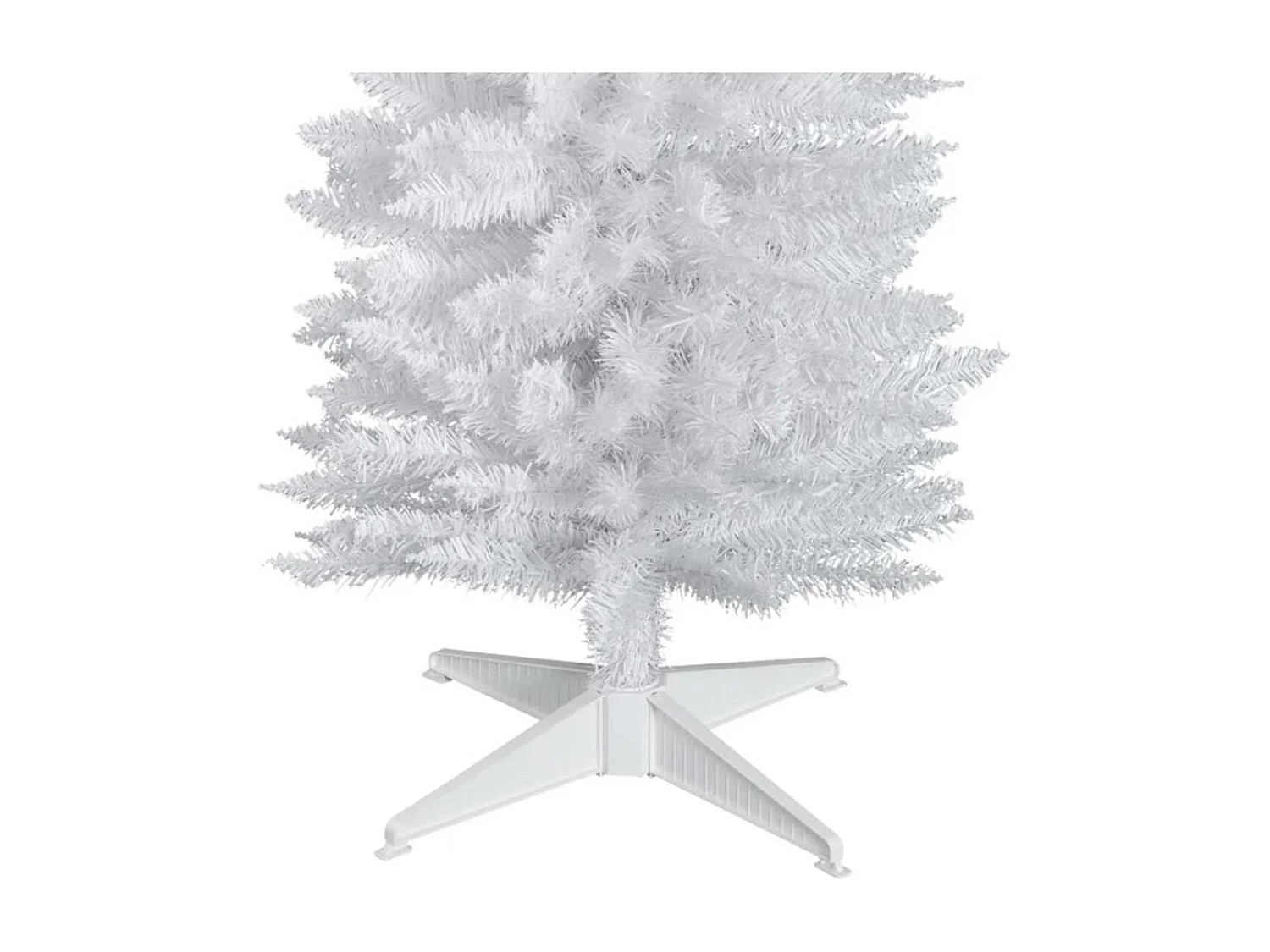 Árbol de navidad blanco 55x55x180 cm HOMCOM